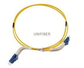 Flex Angle Boot SC LC Fiber Optical Patch Cord Customized Bend Any Angle / Direction