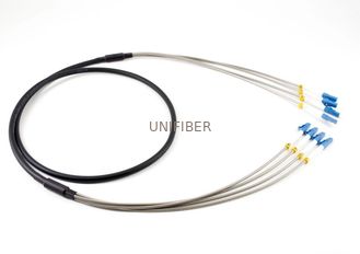 4 Core SM G657A Fiber Cable Assembly Fiber To The Attena FTTA CPRI Breakout LC To LC