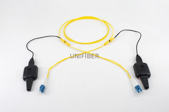 Light Tracer Patch Cord Fiber Optic LC To LC Duplex Data Center Traceable Type