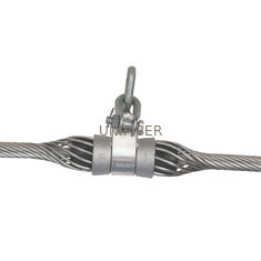 Wire Cable Suspension Clamp Flat Fiber Optic Cable For Adss Fiber Cable Line
