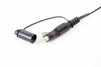 FTTA Optitap H Connector Compatible IP67 Mini IP SC Drop Wire Patch Cable Black LSZH Sheath 1~150m