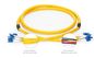Indoor Pre Terminated Multi Fiber Cables , Pre Connectorized Fiber Optic Cable With Pulling Tube