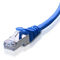 Safety Copper Patch Cables , Cat6 SFTP Patch Cable UTP / FTP / STP Configurations