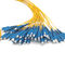 48 Core Pre Terminated Multi Fiber Cables , Fiber Optic Cable Assemblies Customized