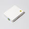 ABS Plastic Fiber Optic Termination Box Faceplate FTTH 1 Port SC/UPC Adapter