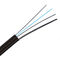 FTTH Aerial Drop Bulk Fiber Optic Cable Singlemode G.657A Steel FRP Self Supporting