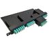 1U 19" MPO Cassette Patch Panel Steel Plate 96 Port Load With Quad LC Adapters