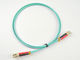 LC to LC multimode duplex fiber optic patch cable 2.0/3.0mm PVC/OFNR/LSZH jacket OM3 OM4 OM5 LC LC UPC patch cord