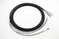 Light Weight Fiber Cable Assembly Sc To Lc Duplex Outdoor Black LSZH Jacket