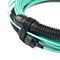 Pre Terminated 3.0mm OM4 Fiber Optic Cable Assemblies LC/UPC-LC/UPC