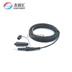 FTTH Outdoor Pre Connectorized Drop Cable Compatible Huawei Mini SC/APC Corning Optitap