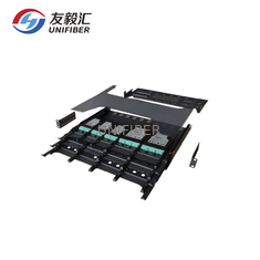 1U Rack Mount MPO LC Fiber Optic Patch Panel 144 Ports For Data Center