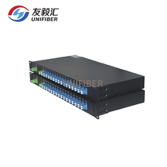 100Ghz Dense Wavelength Division Multiplexer Rack Mount DWDM Mux Demux