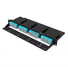 FHD High Density 1U 144 Fiber Rack Mount Enclosure 4 x FHD Cassettes or Panels