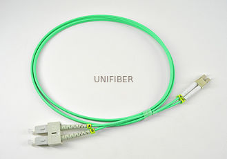 2.0mm Fiber Optical Patch Cord ,  Lc To Sc Fiber Patch Cable PVC/LSZH/OFNR