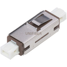 MU Fiber Optic Adapter , Small Form Factor Connector Push Pull Style