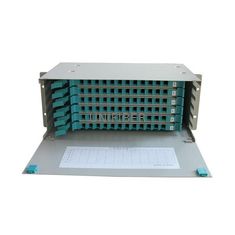 Beige Color Fiber Optic Patch Panel , Optical Distribution Frame ODF