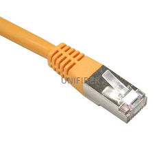Lightweight Copper Patch Cables 50 Micron Gold Plated Contacts RJ45 Connectors