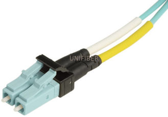 MSFP Mini LC Duplex Fiber Optical Patch Cord Multimode 10G OM3 High Density