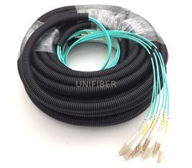 Pre Connectorized Multi Fiber Cables In Corrugated Tube Additional 4/8 Fiber