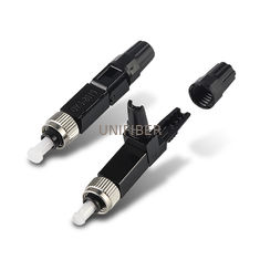 Low Insertion Loss Pigtail Fiber Optic Cable Black FTTB FTTX Network Application