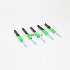 Hot Melt Type Fiber Optic Pigtail SC/APC SC/UPC Fast Install Connector FTTH Field