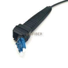 NSN Boot Compatible Fiber Cable Assembly Duplex LC Patch Cord G657A1 CPRI LC LC Armored