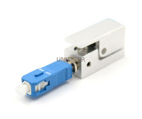 SC Square / Round Shape Bare Fiber Adapter,quick and easy temporary connections of single-mode and multimode fibers
