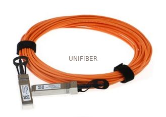 Hot Pluggable SFP+ Fiber Optic Media Converter Cable AOC 10G Ethernet Application