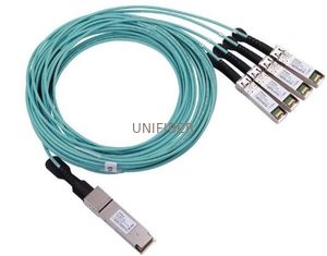 PIN Rx Fiber Optic Transceiver QSFP28 To 4x 25G SFP28 Breakout Active Cables
