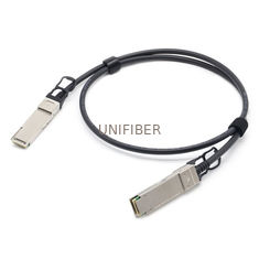 3.3V Fiber Optic Transceiver QSFP+Direct Attach Copper Cable 40Gbps Data Rate