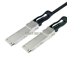 RoHS Compliant Fiber Optic Transceiver 100G QSFP28 DAC Copper Cable Assembly
