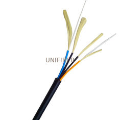 FTTA Base Station CPRI Fiber Optic Drop Cable 4 Core GJYFJH LSZH Jacket SM/MM/OM3/OM4