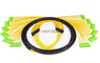 SC/FC/ST/LC 72 Pre Terminated Multi Fiber Cables OS2 Single Mode Assembly
