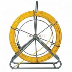 Galvanized Electrical Cable Reel Stands FRP Duct Rodder Duct Rodding Fiberglass Snake Rod