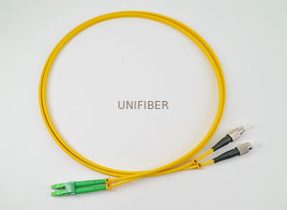 Single Mode FC To LC Fiber Optical Patch Cord With FC-LC UPC Or APC Optical Connector