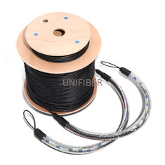 Self Supporting Aerial Pre Terminated Multi Fiber Cables 12 Core Singlemode LC Pre Termination