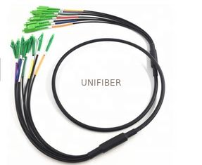 Non Armored Fiber Optic Cable Sc To Lc Wireless Base Station Horizontal / Vertical Cabling
