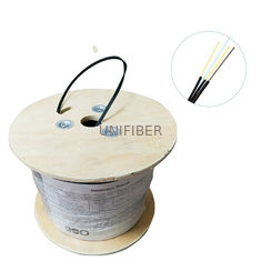 Outdoor Flat Self Supporting FTTH Drop Cable Bending Insensitive G657A2 LSZH