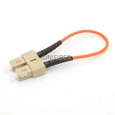 Custom Loop Length Fiber Optical Patch Cord Sc Multimode With PVC/LSZH Jacket
