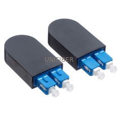 Lifetime Warranty Fiber Optical Patch Cord Loopback Adapter SC UPC Singlemode 9/125um