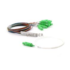 Low Insertion Loss  Fiber Optic Cable Splitter 1 In 16 Out SC/APC Connector SM G657A1