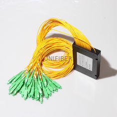 32 Way PLC Fiber Optic Splitter Single Mode SC/APC For GPON EPON Network Solution