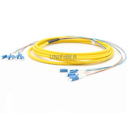 6 Fibers OS2 Pre Connectorized Fiber Optic Cable LC/UPC To LC/UPC LSZH OFNR Jacket