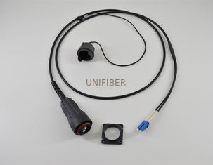 Remote Radio Units Fiber Cable Assembly FTTA Full AXS IP67 Waterdust Seal Over LC Duplex