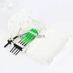 IP66 Waterproof Fiber Optic Termination Box 4 Port FTTH With SC/LC Connectors