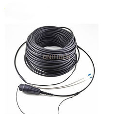 RRU Patch Cord Fiber Cable Assembly Fullaxs LC Connectors Ruggedised Sealing Systems