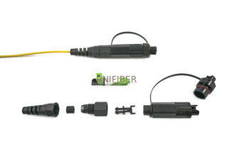 H Adapter LSZH Jacket G652D G657A Fibre Optic Cable Connector