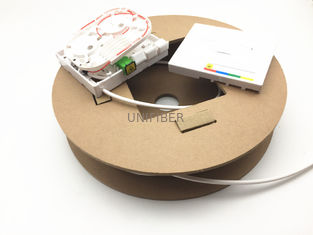 1 Core Wall Mount FTTH ABS Fiber Optic Distribution Box