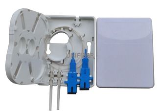 2/4 Ports SC LC FC Interface Faceplate Fiber Optic Termination Box